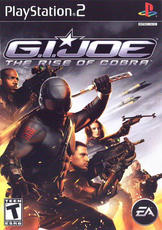 G.I. Joe: The Rise of Cobra box art for Playstation 2